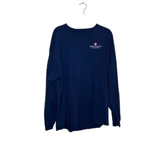 Simply Southern Collection "saltwater heals all"  Blue Long Sleeve Shirt Sz 2XL